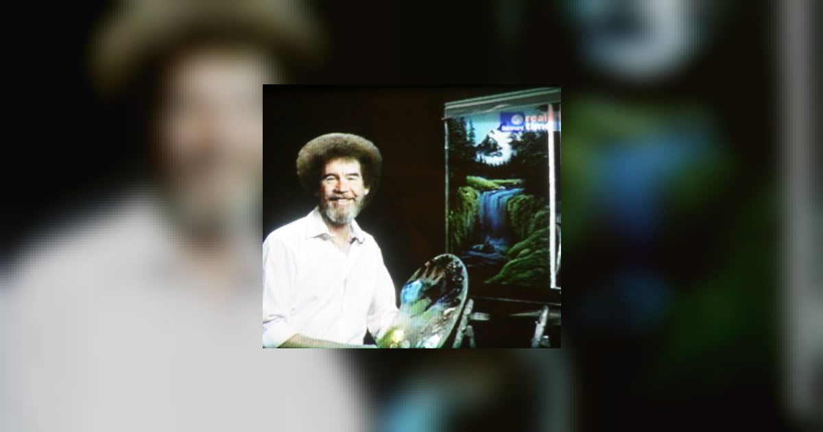 Bob Ross Meets SFX - Bob Ross TV Joy Of Painting Inspires & Delights! by Silvia Hartmann
