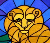 Leo The Lion Painting