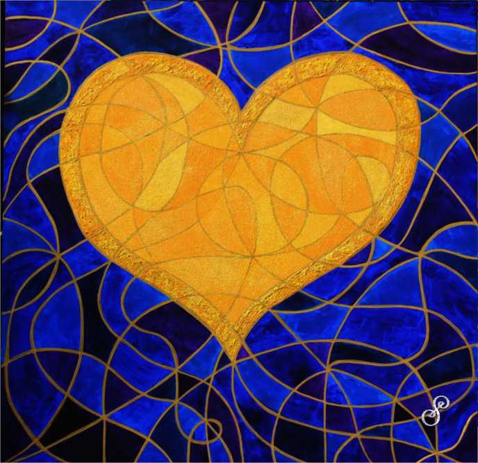 The Heart of Gold Painting