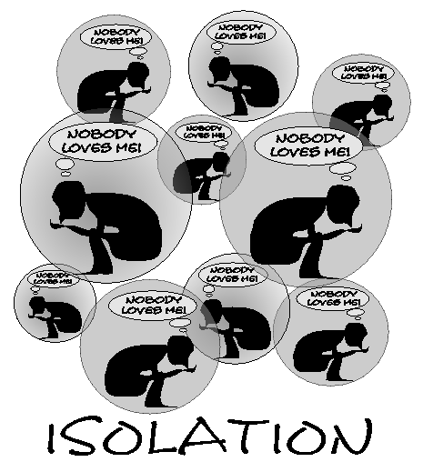 Isolation Illustration: Nobody Loves Me ...