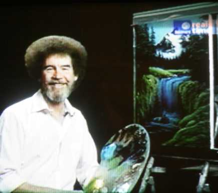 Bob Ross Meets SFX - Bob Ross TV Joy Of Painting Inspires & Delights! by Silvia Hartmann