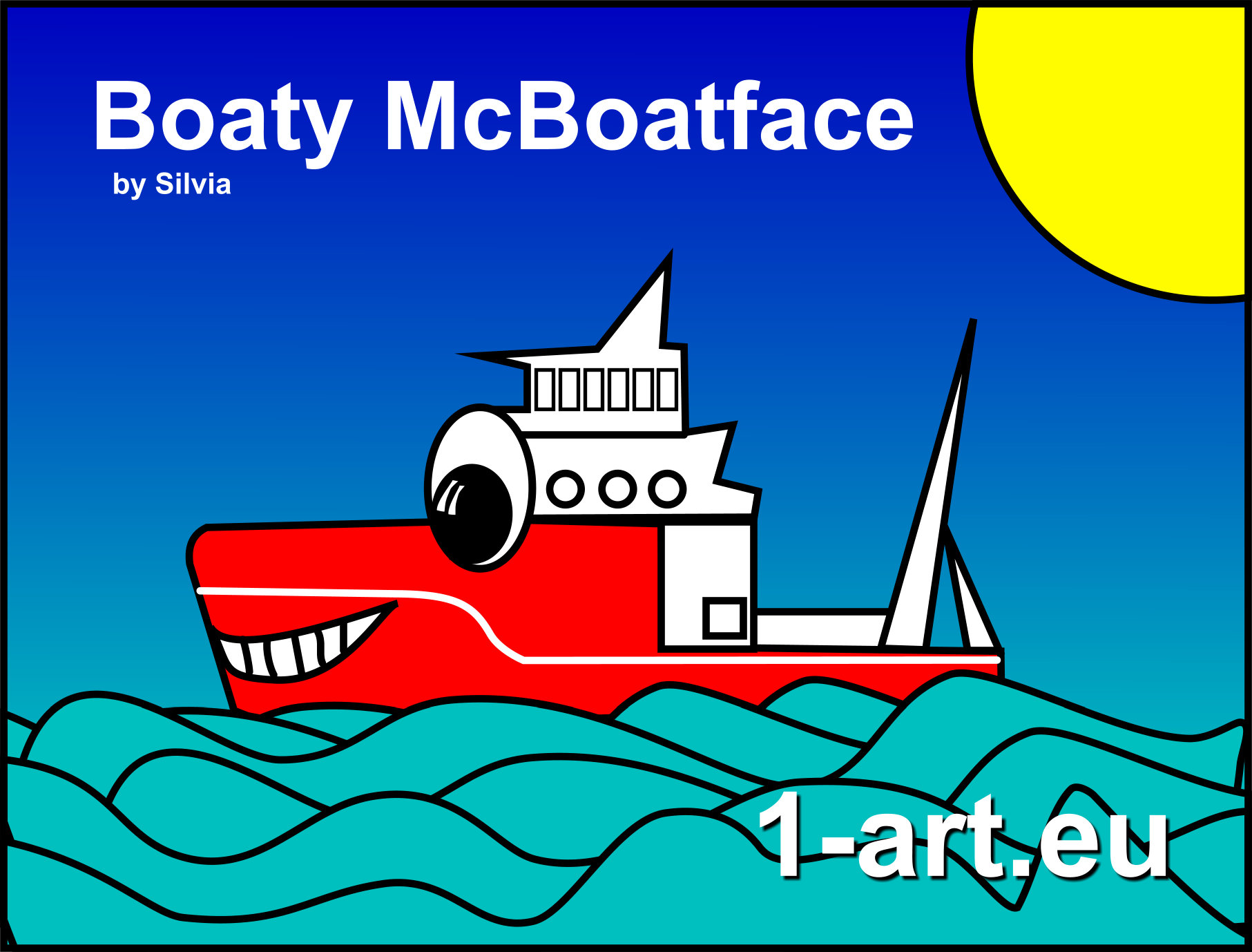 Boaty McBoatface Cartoon by Silvia Hartmann, April 18th, 2016, 15.19