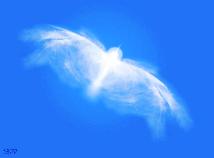 Cloud Angel by StarFields