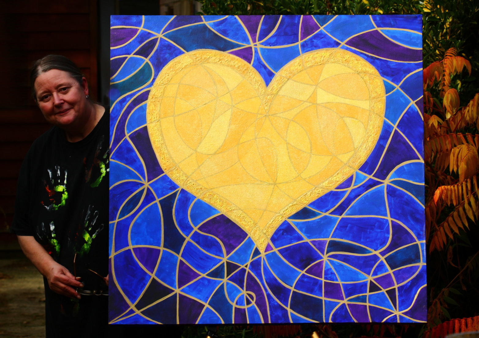 The Heart of Gold Painting plus Silvia