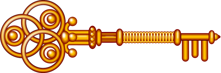The Key - Isolated PNG with transparent background (you never know when you need one of those)