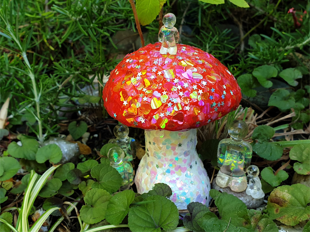 Magic Mushroom in the Mens Garden