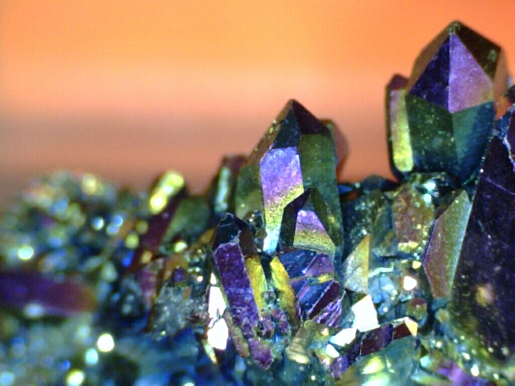 Titanium Crystal Photography by Silvia Hartmann